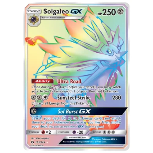 Solgaleo GX (Secret) - SM Base Set